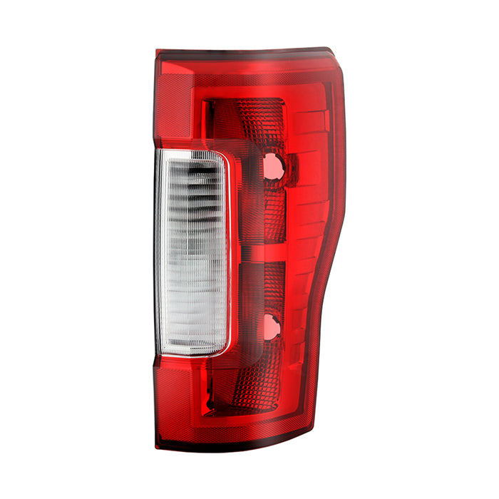 ( POE ) Ford F250/F350 Superduty 17-19 non Blind Spot Red Clear Tail Light - OE Left