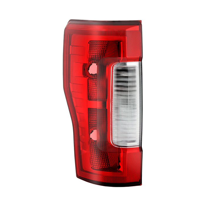( POE ) Ford F250/F350 Superduty 17-19 non Blind Spot Red Clear Tail Light - OE Right