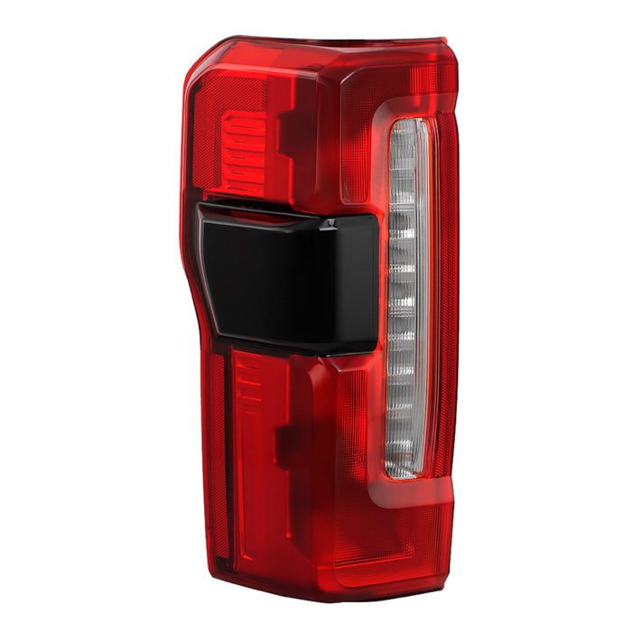 ( POE ) Ford F250 F350 Superduty Halogen (with Blind Spot hole Ready) Tail Light - OE Left (Brake Signal 3157  reserve LED)
