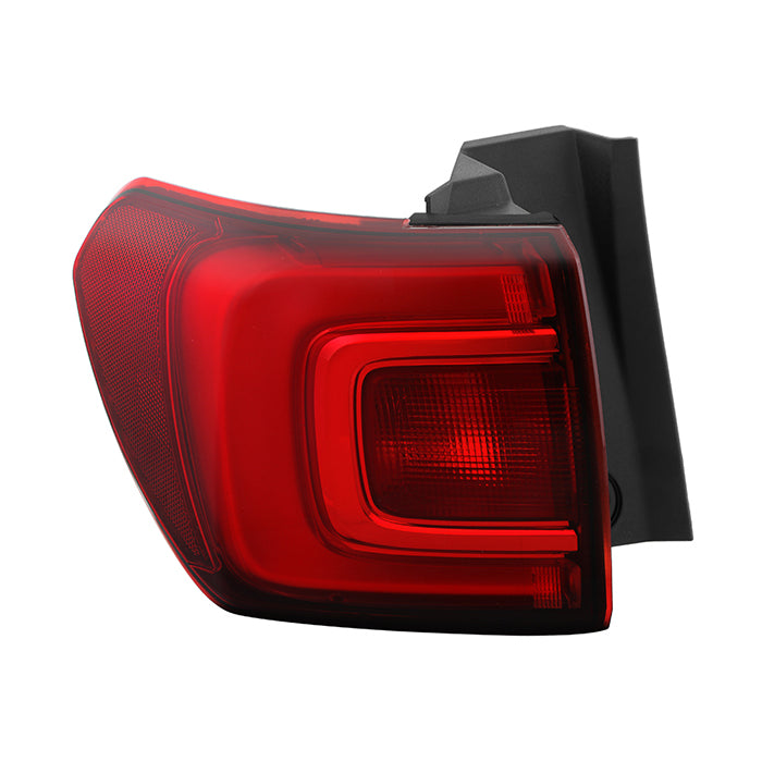( POE ) GMC Acadia 17-19 (w/o All Terrain Pkg) Red Lens LED Tail Light - OE Outer Left