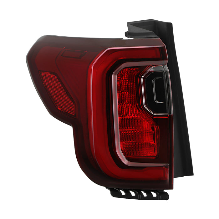 ( POE ) GMC Acadia 20-23 AT4 Full LED Red/Inner Black Tail Light - OE Outer Left