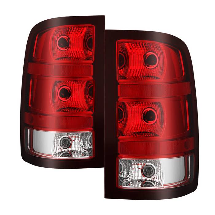 ( Akkon ) GMC Sierra 1500 07-13  2500HD/3500HD 07-14 (does not fit 3500HD Dually Models) Tail Lights - Signal-3157(Included) ; Reverse-3157(Included) ; Brake-3157(Included) - OEM sets