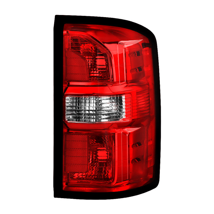 ( POE ) GMC Sierra 14-18 (Not Fit Denali) Halogen Red/Clear (non Harness) Tail Light - OE Right