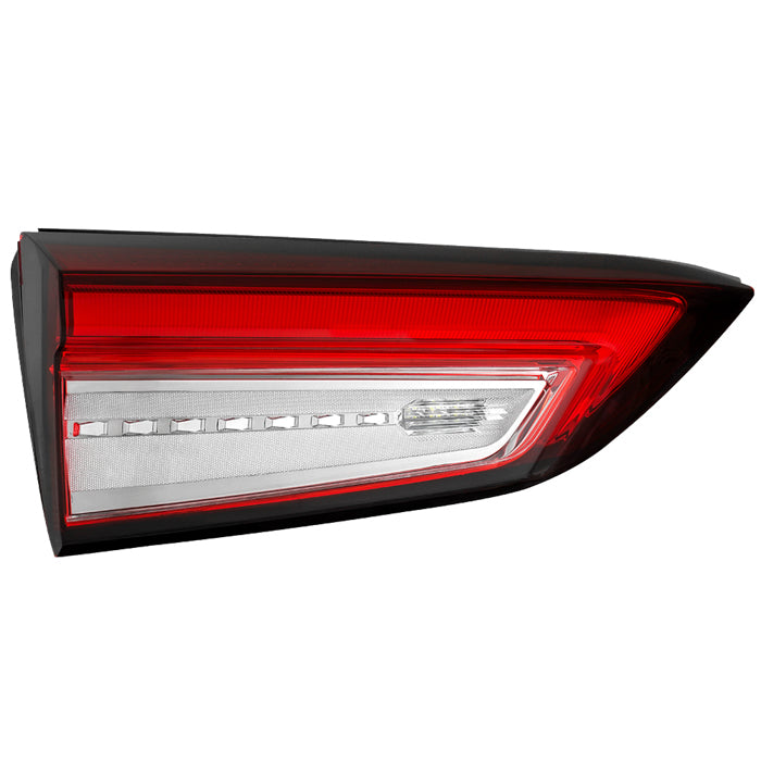 ( POE ) GMC Terrain 22-25 SLE / SLT / AT4 (Not Fit Denali) Full LED Black Trim Red Lens Tail Light - OE Inner Left