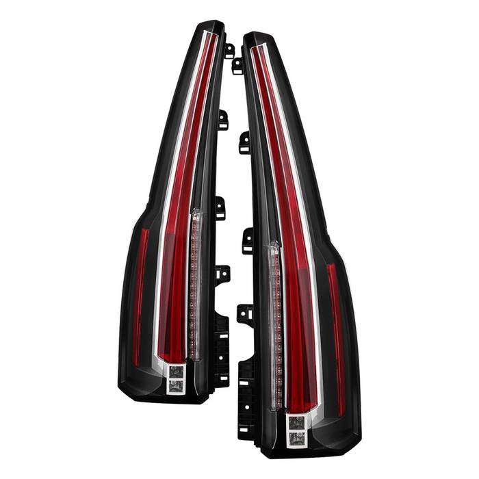 ( Akkon ) GMC Yukon 2015-2019 LED Tail Lights ( Escalade Style )- Black