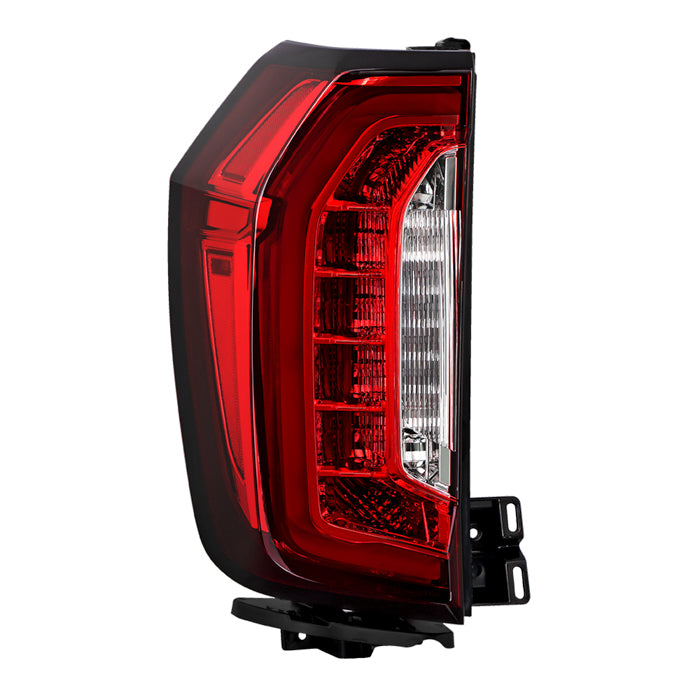 ( POE ) GMC Yukon 21-24 Full LED Red / Clear Tail Light - OE Left