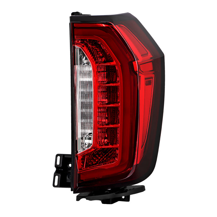 ( POE ) GMC Yukon 21-24 Full LED Red / Clear Tail Light - OE Right