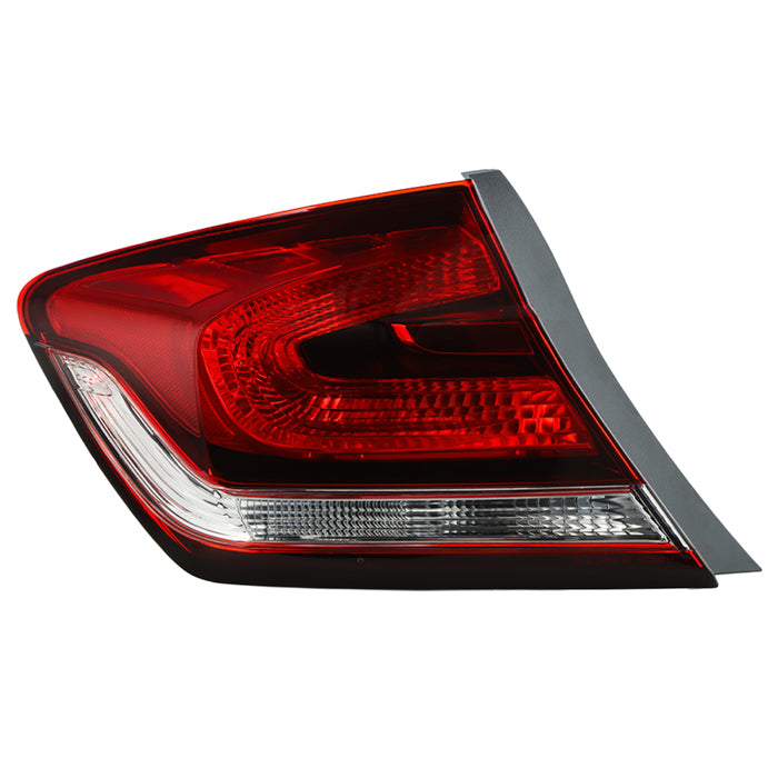( OE ) Honda Civic 2013-2015 4D Sedan OEM Driver Side Outer Tail Light - Left