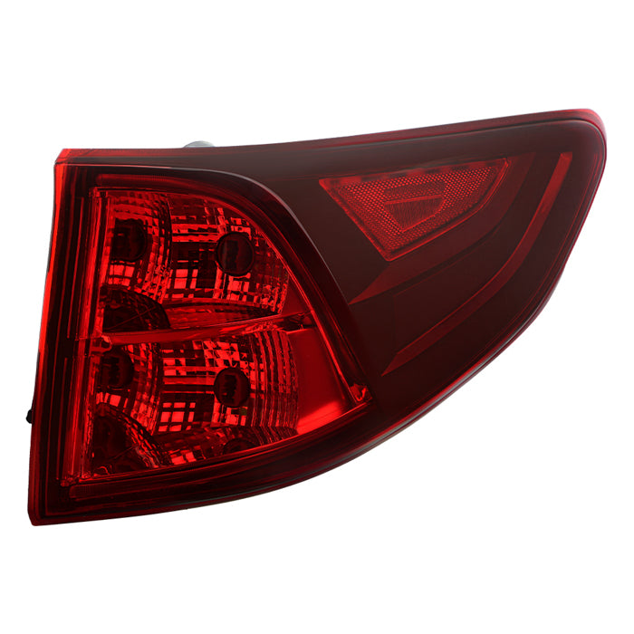 ( OE ) Honda Odyssey 23-25 LED/Halogen Dark Red Tail Light - OE Right