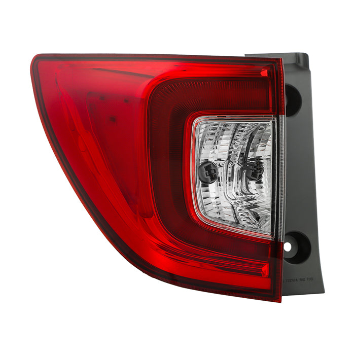 ( OE ) Honda Passport 19-21 Red Clear LED Tail Light - OE Left