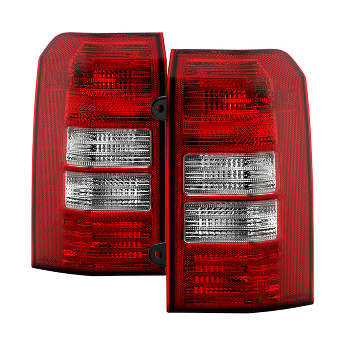 ( OE ) Jeep Patriot 08-13 OEM Tail lights - Signal-3157(Included) ; Parking-LED ; Reverse-7440(Not Included) ; Brake-LED - Set