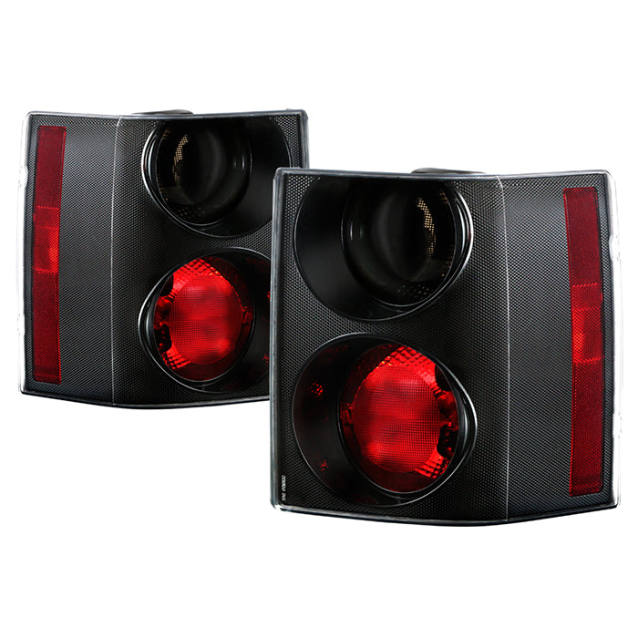 ( xTune ) Land Rover Range Rover 06-09 Euro Style Tail Lights - Signal-7506(Included) ; Reverse-7506(Included) ; Brake-7507(Included) - Red Smoked