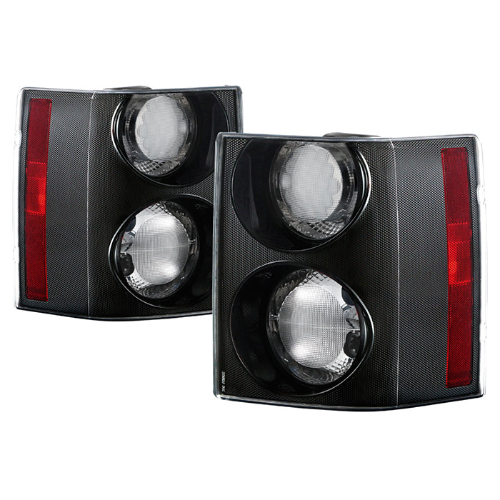 ( xTune ) Land Rover Range Rover 06-09 Euro Style Tail Lights - Signal-7506NA(Included) ; Reverse-7506(Included) ; Brake-7507(Included) - Clear