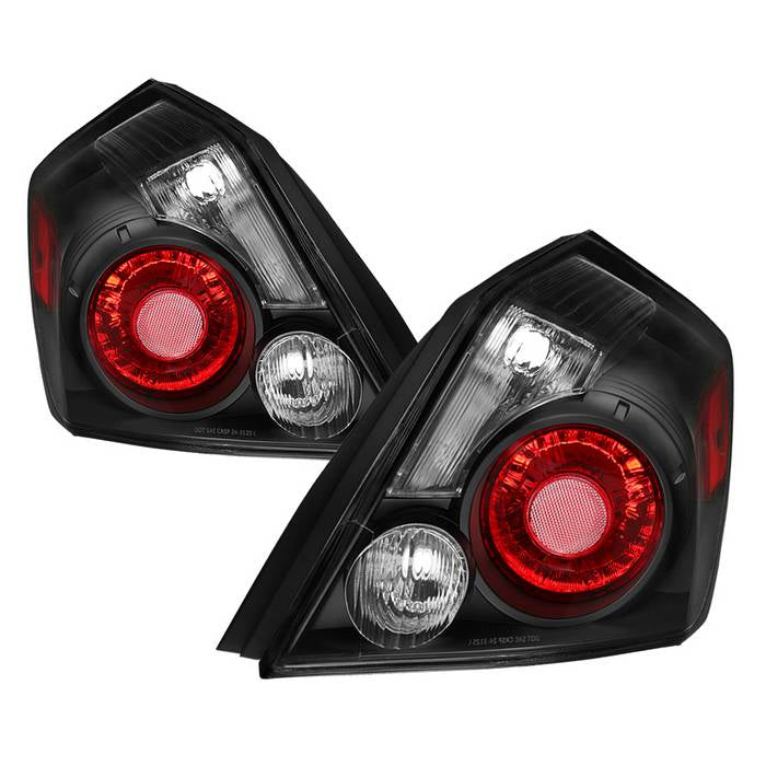 ( xTune ) Nissan Altima 07-12 4Dr Smoke Signal Tail Lights - OEM Black