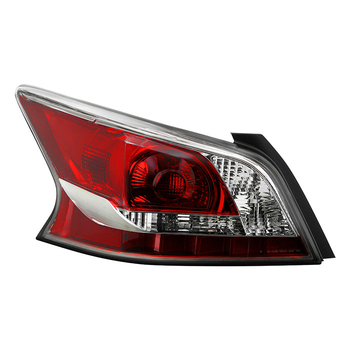 ( OE ) Nissan Altima 14-15 (Grey Rear Housing) Driver Side Tail Lights - Signal-3157A(Not Included) ; Reverse-921(Not Included) ; Brake-W21(Not Included) - OEM Left
