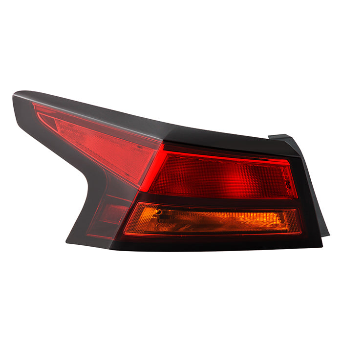( OE ) Nissan Altima 19-20 4Dr Halogen Tail Light - Signal-7440A(Included) ; Brake-7443(Included) - OE Outer Left