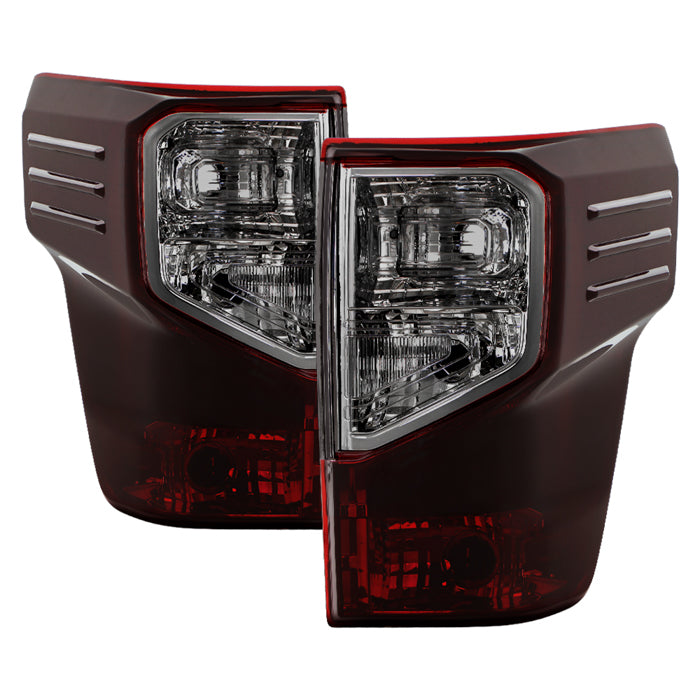 ( OE ) Nissan Titan 2016-2022 (does not fit factory LED lights) OEM Style Tail Lights - Signal-3157(Not Included) ; Parking-3156(Not Included) ; Reverse-3157(Not Included) - Smoked