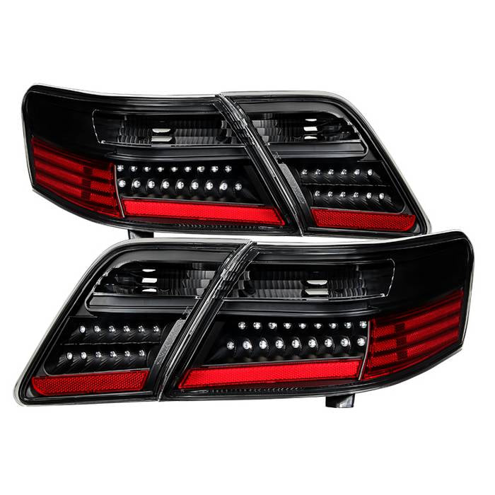 ( xTune ) Toyota Camry 07-09 (does not fit the Hybrid)  LED Tail Lights - Black
