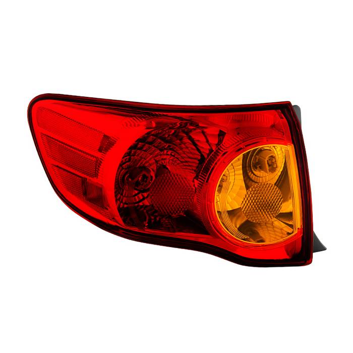 ( Akkon ) Toyota Corolla 2009-2010 Driver Side Outer Tail Lights  -OEM Left