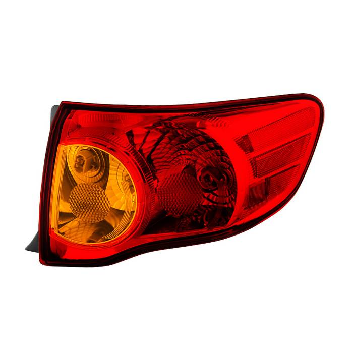 ( Akkon ) Toyota Corolla 2009-2010 Passenger Side Outer Tail Lights -OEM Right