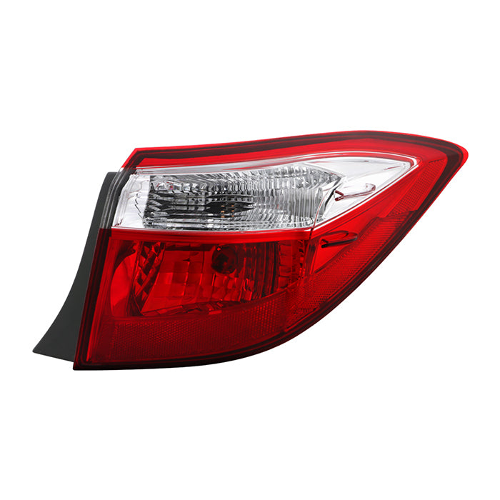 ( OE ) Toyota Corolla 14-16 4D Sedan Red Clear Tail Light - Signal-7440A(Included) ; Brake-7443(Included) ; Parking-7443(Included) - OE Right