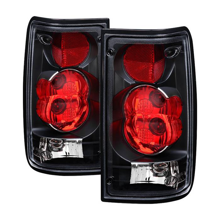 ( Akkon ) Toyota Pickup 89-95 Euro Style Tail Lights - Black