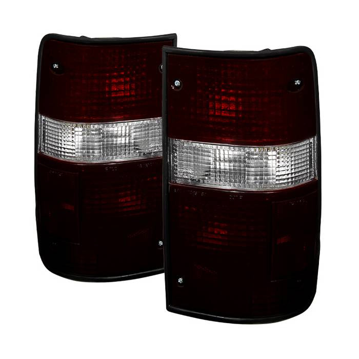 ( Akkon ) Toyota Pickup 89-95 OEM Style Tail Lights - Red Smoked