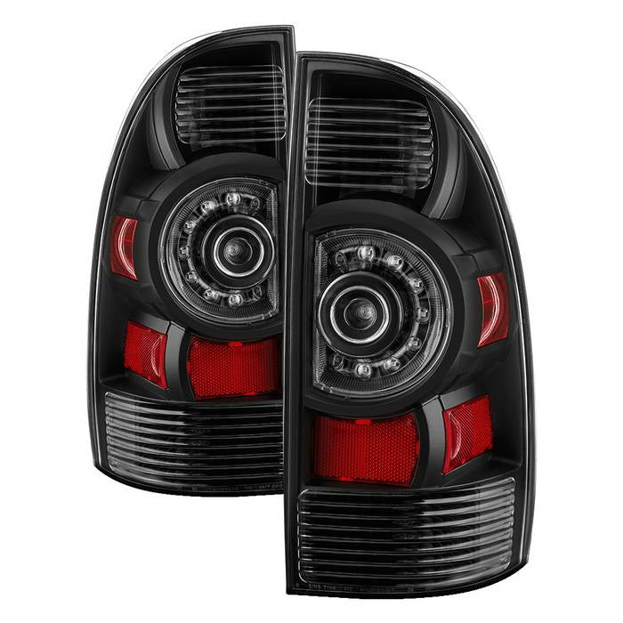 ( xTune ) Toyota Tacoma 05-15 OEM LED Style Tail Lights - Black