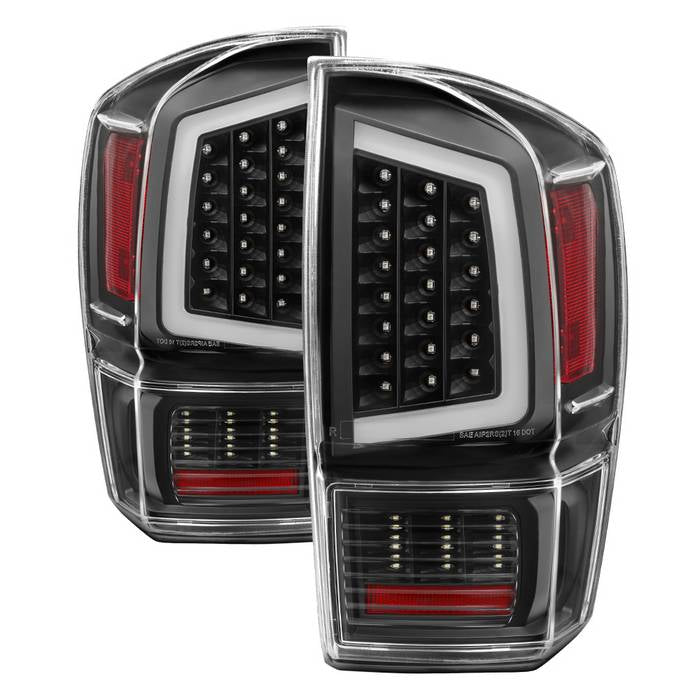 ( Akkon ) Toyota Tacoma 2016-2019 Light Bar LED Tail Lights - Black