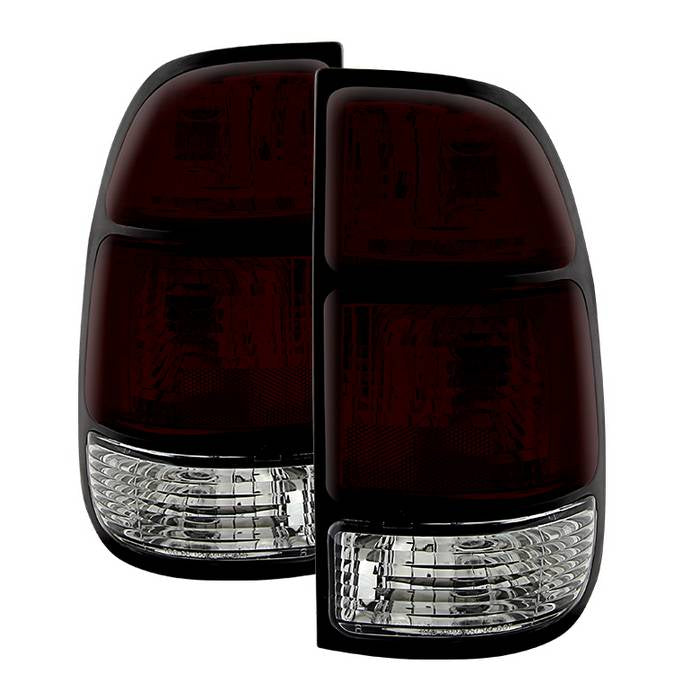 ( Akkon ) Toyota Tundra 00-06 (04-06 Regular Cab. Access Cab only) OEM Style Tail Lights - Dark Red