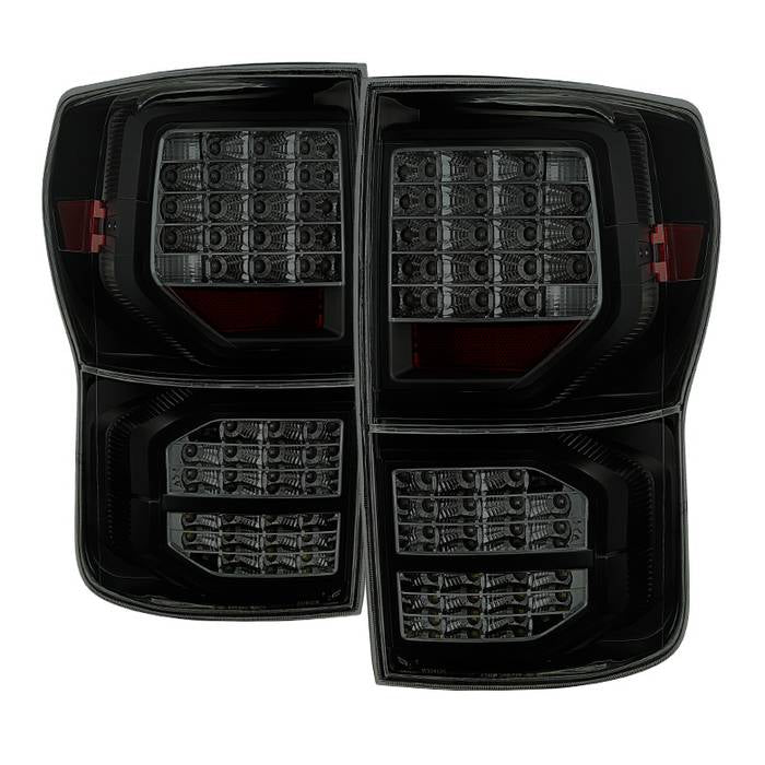( Akkon ) Toyota Tundra 07-13 LED Tail lights with LED Singal Function - Black Smoked