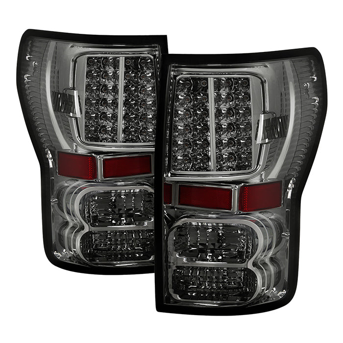 ( xTune ) Toyota Tundra 07-13 LED Tail Lights - Signal-3157A(Not Included) ; Reverse-921(Not Included) - Smoke