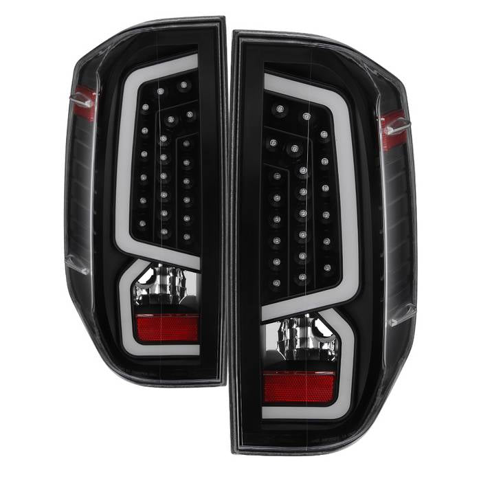 ( Akkon ) Toyota Tundra 2014-2019 Light Bar LED Tail Lights - Reverse-7440(Included) - Black