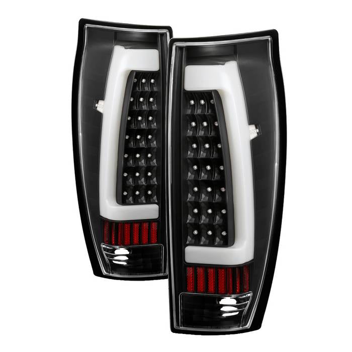 ( xTune ) Chevy Avalanche 02-06 LED Tail Lights - Black