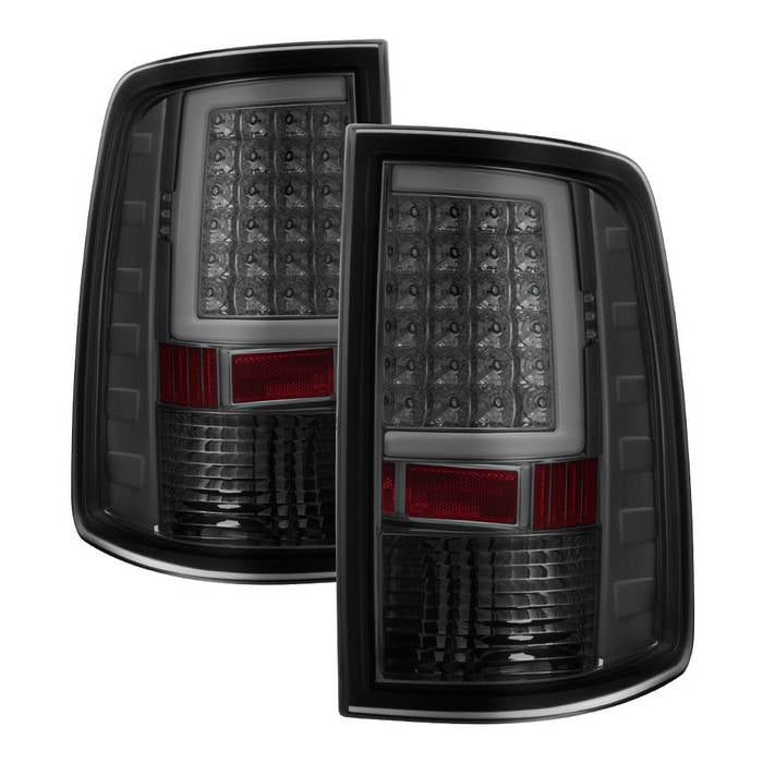 ( xTune ) Dodge Ram 1500 09-18 / Ram 2500/3500 10-19 Light Bar LED Tail Lights - Incandescent Model only ( Not Compatible With LED Model ) -  Reverse-T20(Not Included) - Smoke