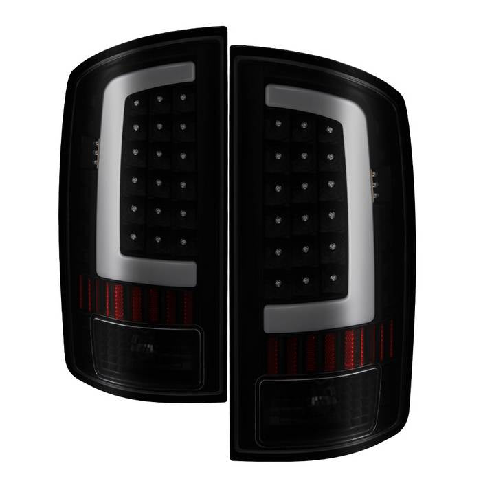 ( xTune ) Dodge Ram 02-06 1500 / Ram 2500/3500 03-06 Light Bar LED Tail Light - Black Smoke