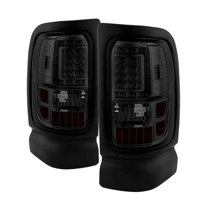 ( xTune ) Dodge Ram 1500 94-01 / Ram 2500/3500 94-02 - C-Shape LED Tail Lights - Smoke
