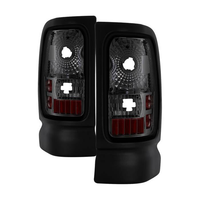 ( xTune ) Dodge Ram 1500/2500/3500 94-01 Euro Style Tail Lights - Smoke