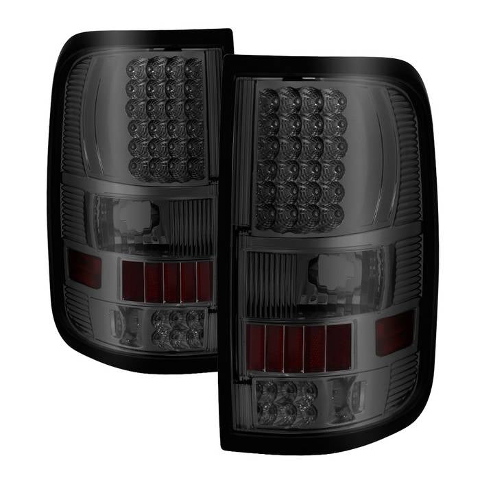 ( xTune ) Ford F150 Styleside 04-08 (Not Fit Heritage & SVT) LED Tail Lights - Smoke