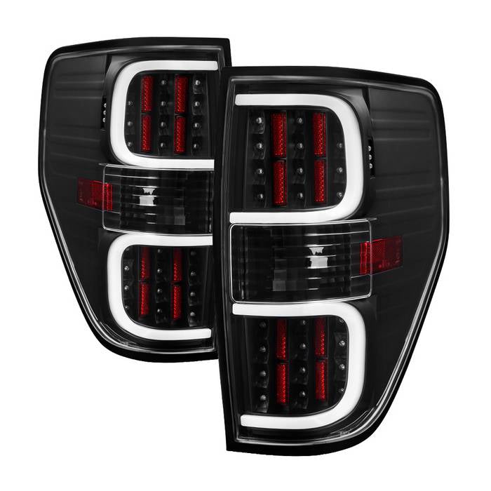 ( xTune ) Ford F150 09-14 LED Tail Lights - Black