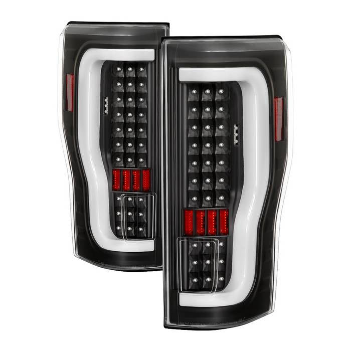( xTune ) Ford F250 Superduty 2017-2019 (Does Not Fit Factory LED Model) LED Tail Lights - Black