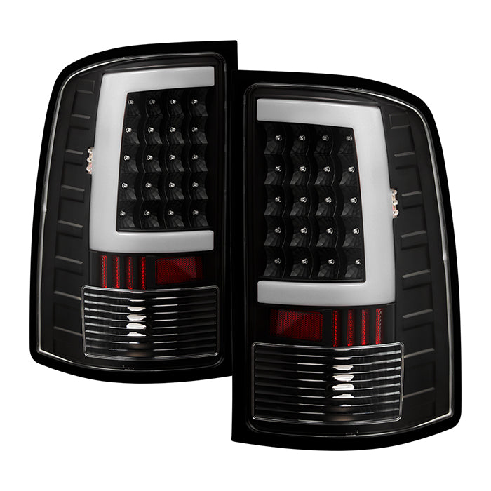 ( xTune ) GMC Sierra 1500 07-13  2500HD/3500HD 07-14 (does not fit 3500HD Dually Models) LED Tail Lights - Reverse-3047(Not Included) - Black