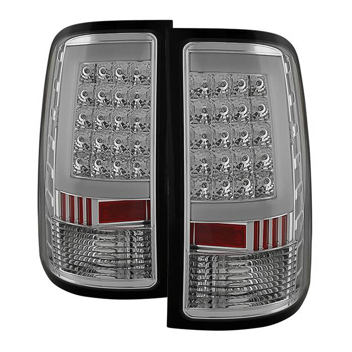 ( xTune ) GMC Sierra 1500 07-13  2500HD/3500HD 07-14 (does not fit 3500HD Dually Models) LED Tail Lights - Chrome