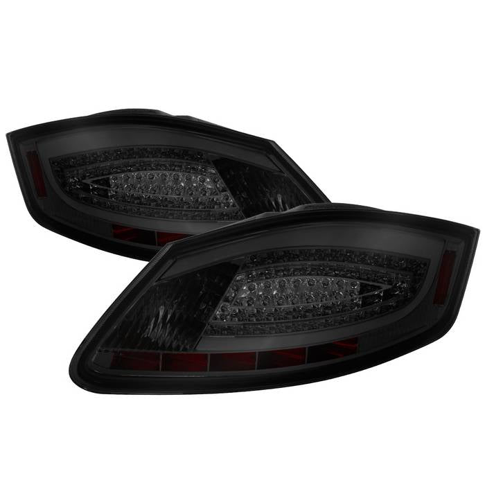 ( xTune ) Porsche 987 Cayman 06-08 / Boxster 05-08 LED Tail Lights - Smoke