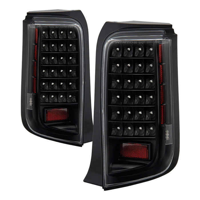 ( xTune ) Scion XB 08-10 LED Tail Lights - Black