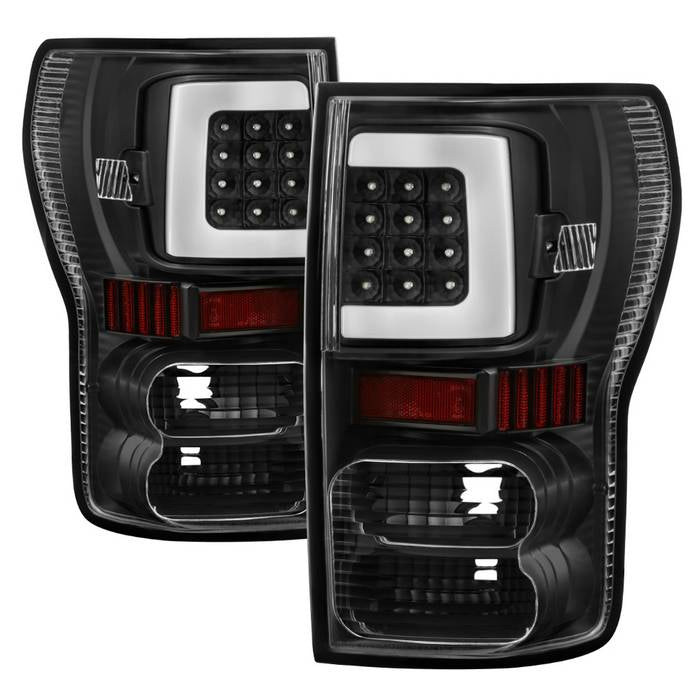 ( xTune ) Toyota Tundra 07-13 Light Bar LED Tail lights - Black