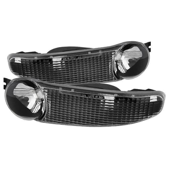 ( Akkon ) GMC Sierra Denali 00-06 / Yukon Denali 00-06/ Yukon Denali XL 00-06 ( Don‘t fit w/o Denali Model ) Bumper Lights - Black
