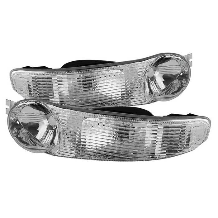 ( Akkon ) GMC Sierra Denali 00-06 / Yukon Denali 00-06/ Yukon Denali XL 00-06 ( Don‘t fit w/o Denali Model ) Bumper Lights - Clear