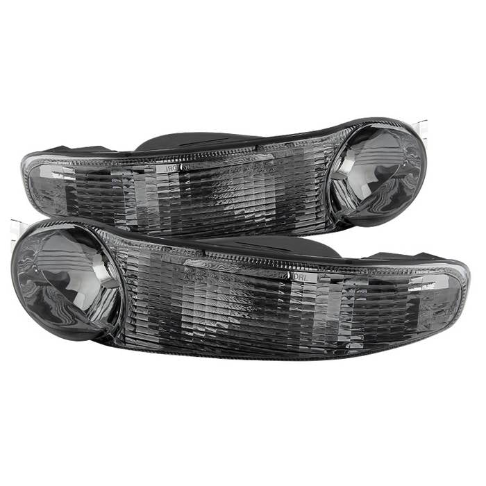 ( Akkon ) GMC Sierra Denali 00-06 / Yukon Denali 00-06/ Yukon Denali XL 00-06 ( Don‘t fit w/o Denali Model ) Bumper Lights - Smoke