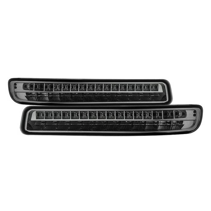 ( xTune ) GMC Sierra 99-06 ( Don‘t fit Denali Model ) / Yukon 00-06 ( Don‘t fit Denali Model ) Full LED Bumper Lights - Smoked